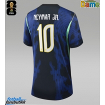 Brasil Neymar Jr #10 Bortedrakt Dame VM 2026 Kortermet